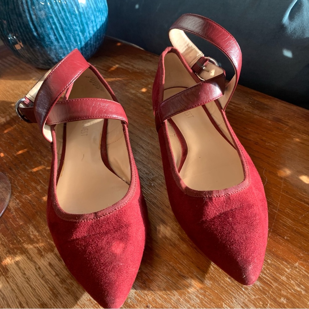 BURGUNDY BALLET FLAT